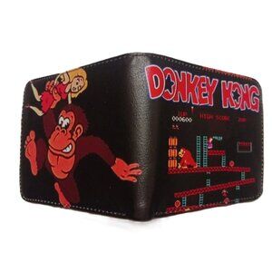 Donkey Kong Retro Arcade Bifold Wallet Nintendo Classic Game